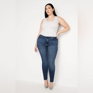 Good American | Good Legs Jeans | Dark Blue Wash | Size 16